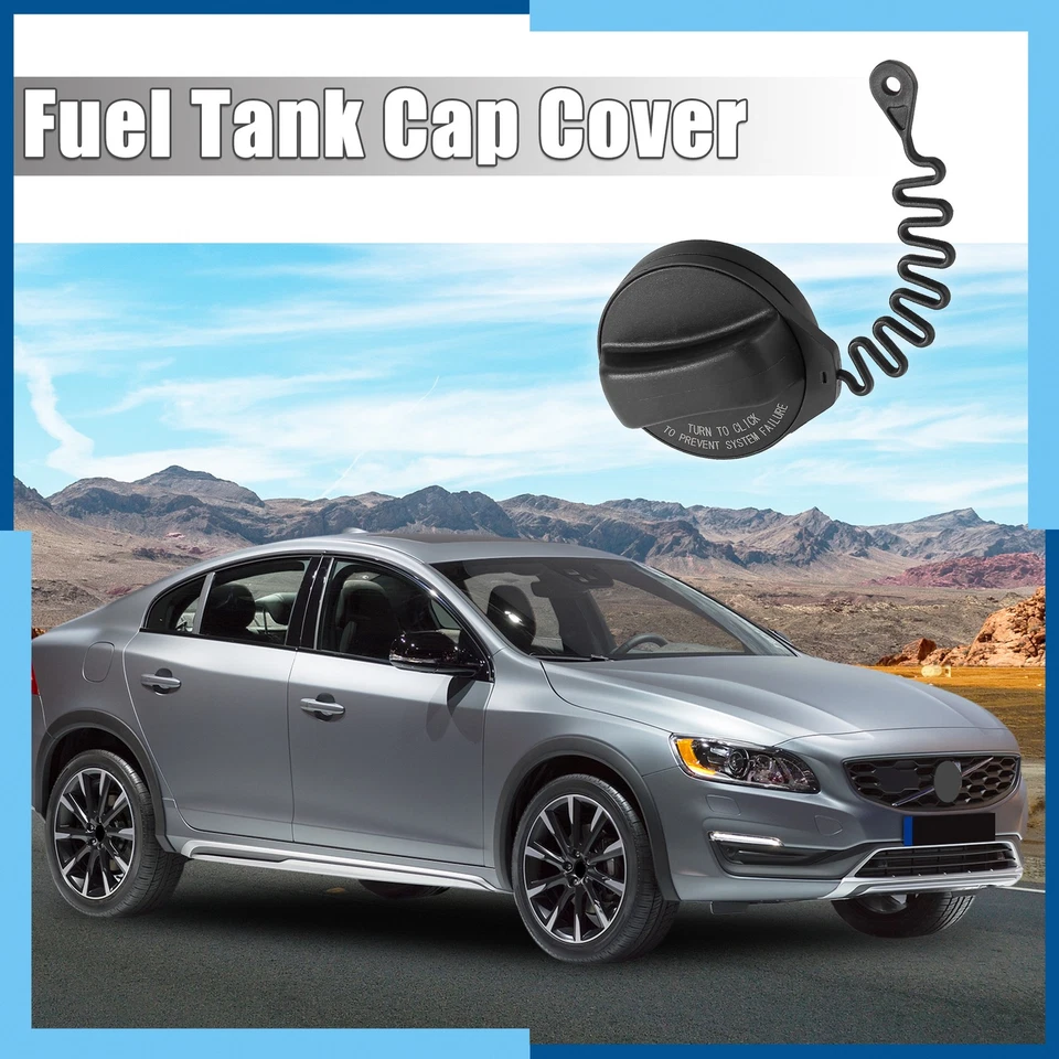Paquete (1) 31392044 Tapa del tanque de combustible para automóvil Tapa de combustible de gasolina para Volvo S60 XC90 V60 V70 Foto 2 de 4