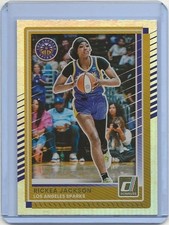 2025 Panini Donruss Holo Rickea Jackson WNBA #49 Los Angeles Sparks