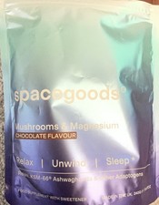 Spacegoods Astro Dust Mushrooms & Magnesium 240g Adaptogen Chocolate Exp 12/2027