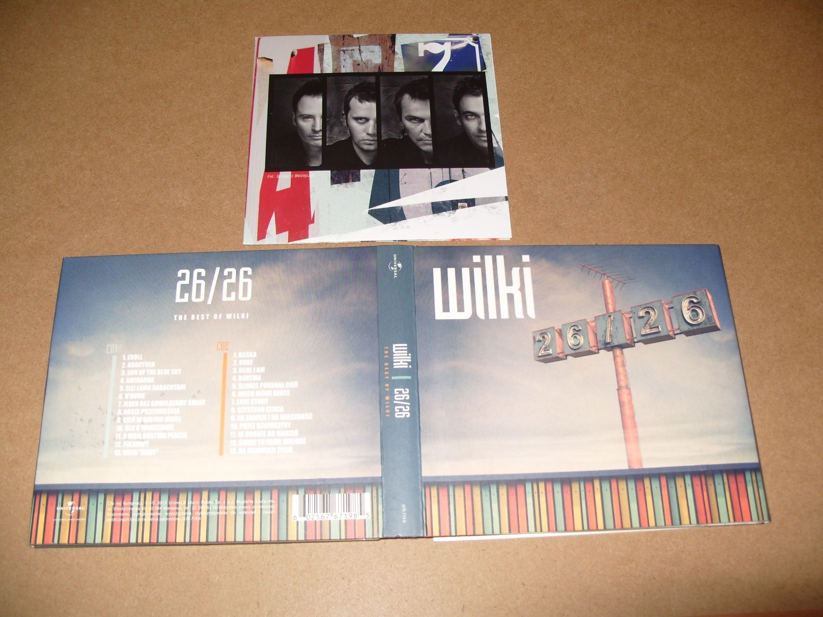 Wilki – 26/26 - The Best Of Wilki - 2 CD NEAR MINT / DIGIPAK + INLAY EX+. (M1)
