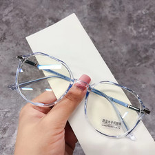 Photochromic anti Radiation Eyeglasses for Women Transition Metal Frame Eyewaer