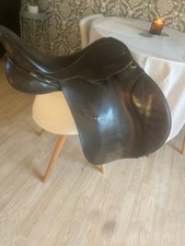 black country saddle 16.5 black, used L but good condition 