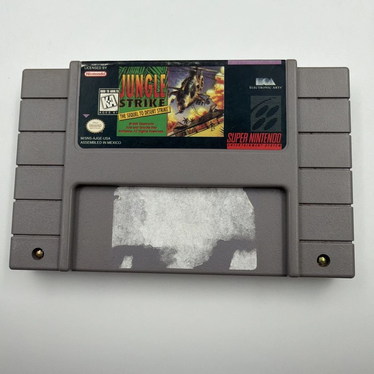 Nintendo SNES Video Games Jungle Strike for sale | eBay