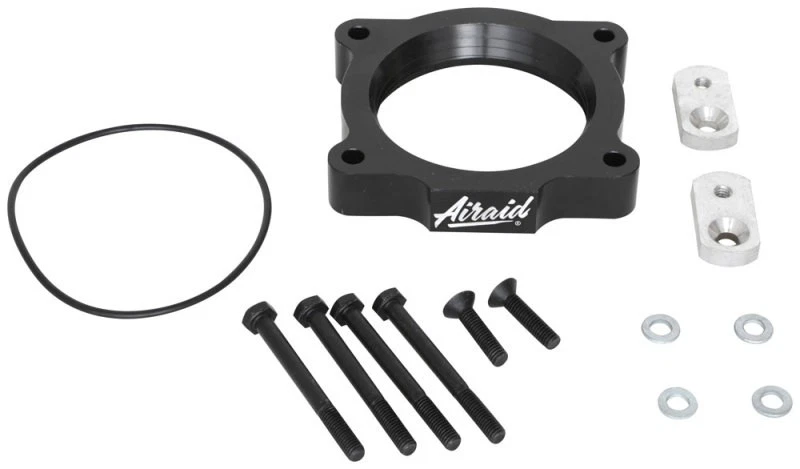 Airaid PowerAid Throttle Body Spacer for 03–09 Chevy Trailblazer/Envoy/Ascender Foto 3 de 4
