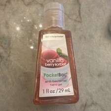 PocketBac Vanilla Berry Sorbet Pink Antibacterial Hand Sanitizer 1 fl oz