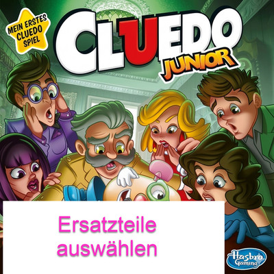 Cluedo Junior Ersatzteile Einzelteile auswählen Ersatz Hasbro