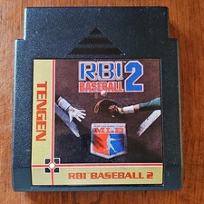 RBI Baseball 2 (TENGEN) - 1990 NES Nintendo Game - Cartridge Only - TESTED!