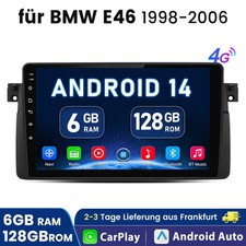 Per BMW Serie 3 E46 M3 Eonon E46A12 Android 14 Autoradio 9" IPS GPS DAB+ CarPlay SWC