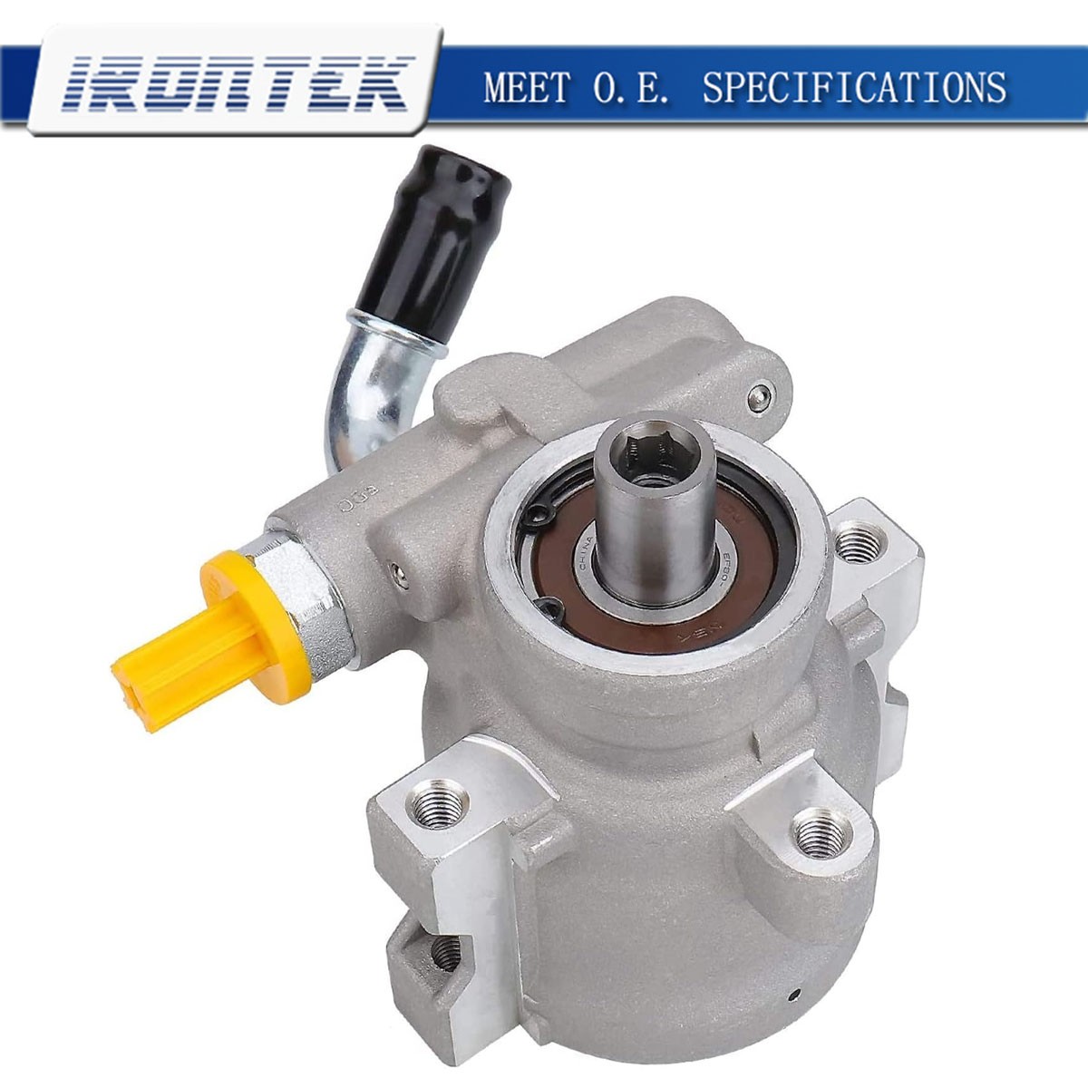 Irontek Power Steering Pump 20-820 For 1991-1995 Jeep Wrangler YJ 2.5L 52037566