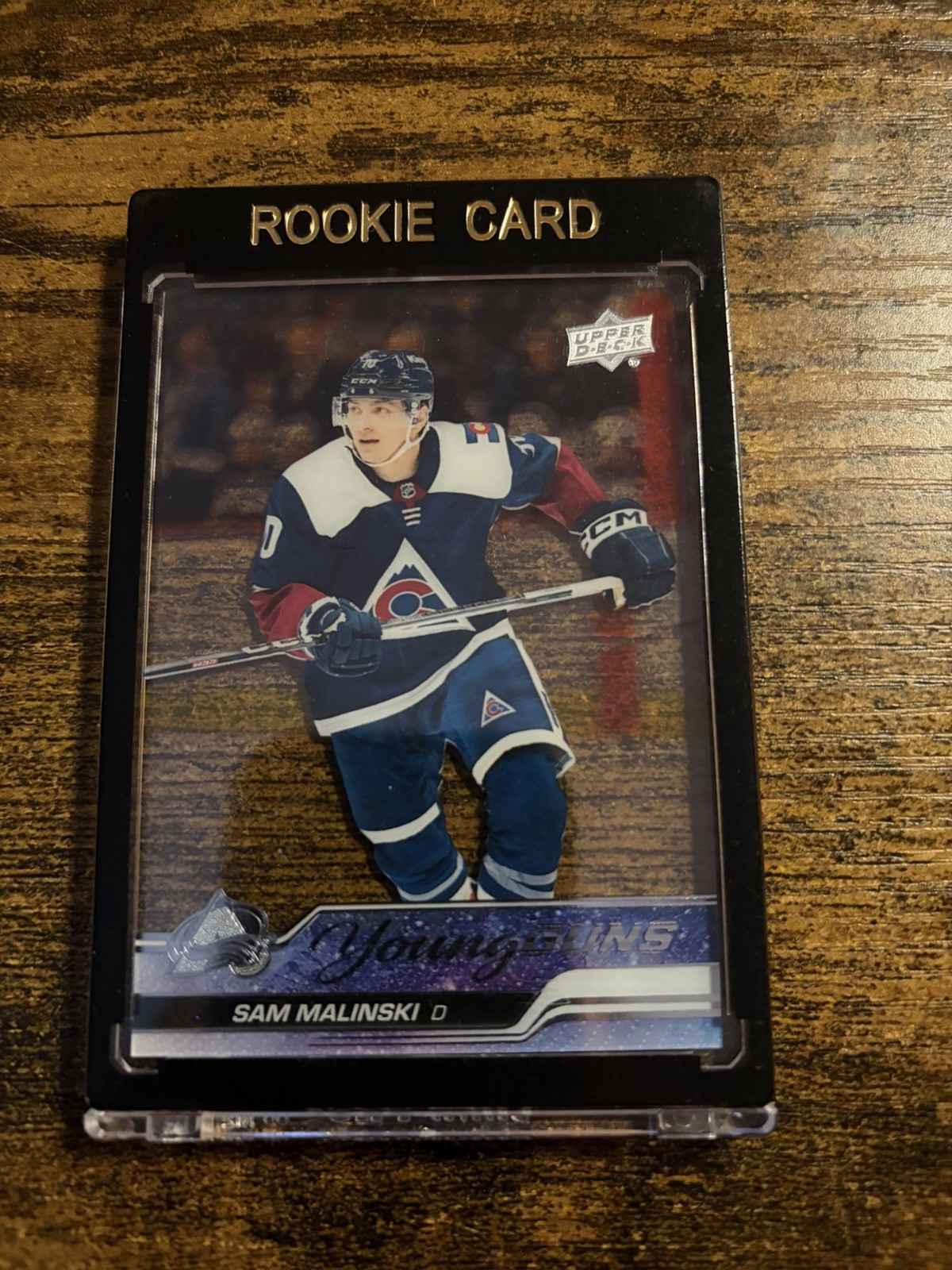 2023-24 Upper Deck Extended Series Young Guns Clear Cut Sam Malinski #716