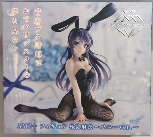 Rascal Does Not Dream of Bunny Girl Senpai Mai Sakurajima Bunny ver. AMP+ Figure