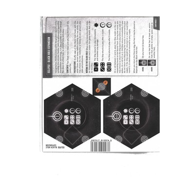 Lautapelit Board Game Eclipse - Black Hole Expansion Bag New