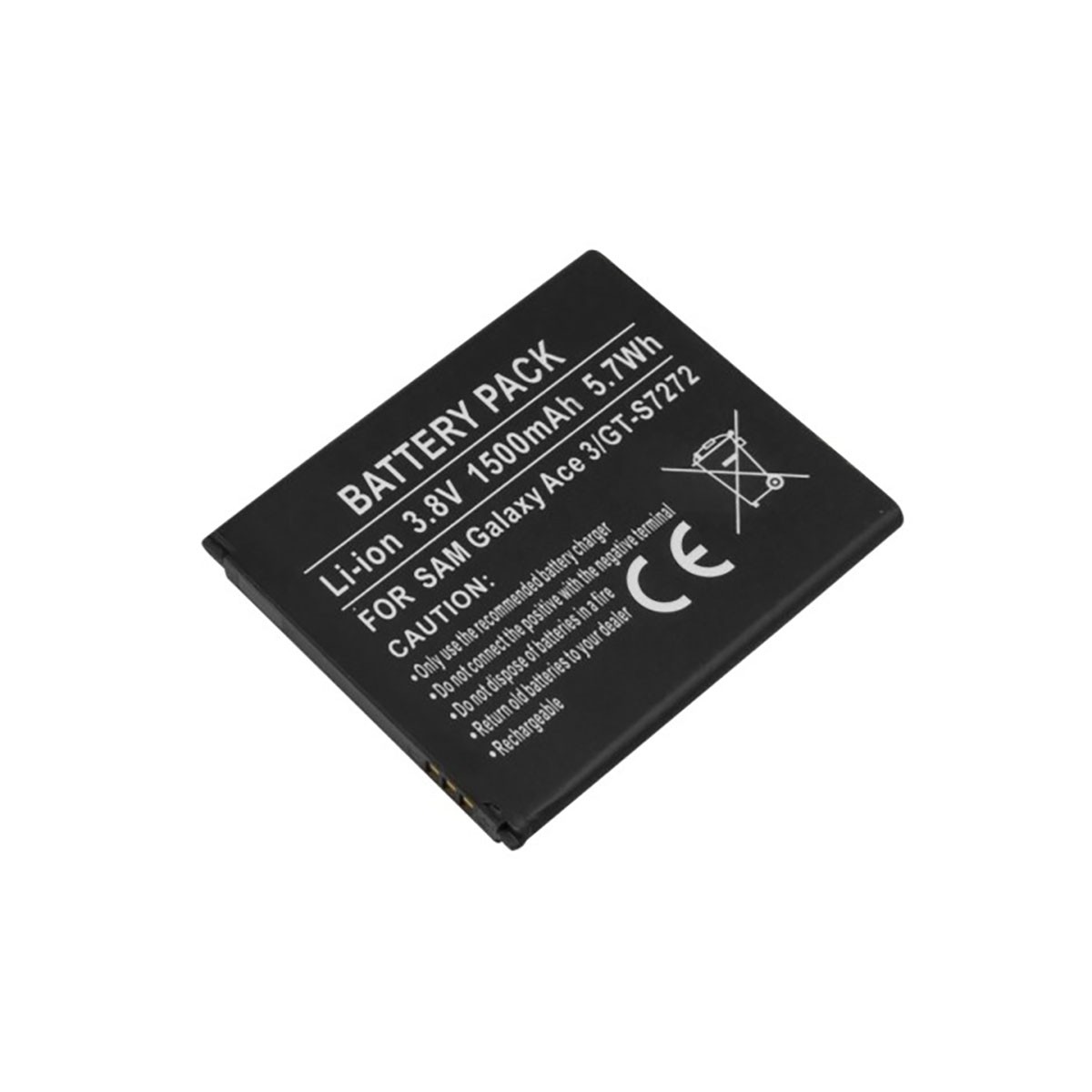 Batterie Avizar 1500mAh Galaxy Ace 3 accumulateur de rechange pour GT-S7272 3.8V