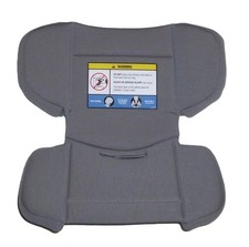Nuna Rava Convertible Infant Newborn Car Seat Insert Gray Curated 2 Pc