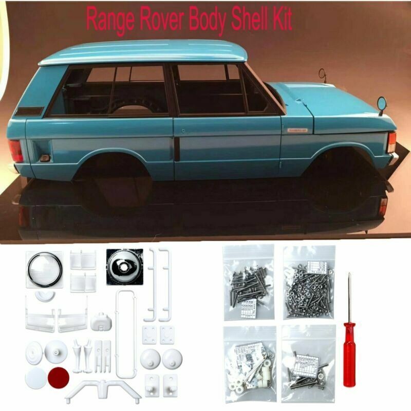 Classic Range Rover Body Shell Set For Axial Scx10 I/ii Trx-4 Model