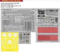 Eduard Accessories BIG49302 - 1:48 F/A-18E 1/48 For Meng - Neu