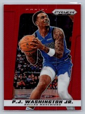 2024-25 Panini Prizm Deca #29 P.J. Washington Jr. Red #/199