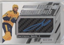 2023 Upper Deck Engrained Rookie Signature Shots /299 Jake Livingstone Auto 0y3o