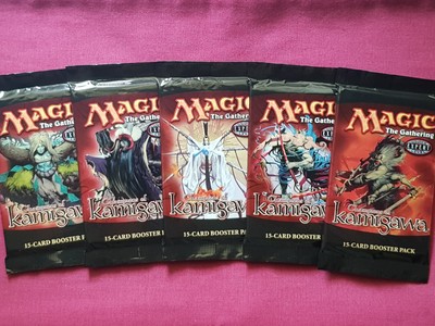 Magic The Gathering CHAMPIONS OF KAMIGAWA New Sealed Booster ALL 5 PACK ARTS MTG | eBay Magic The Gathering CHAMPIONS OF KAMIGAWA New Sealed Booster ALL 5 PACK ARTS MTG | eBay