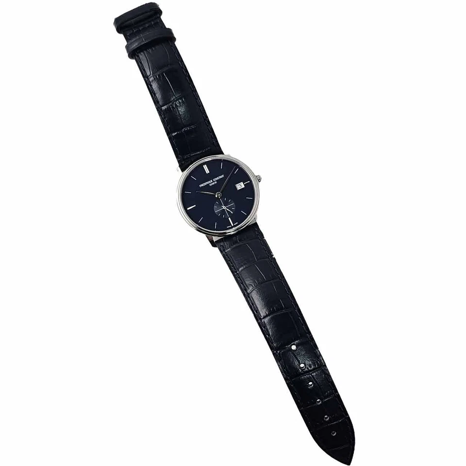 Frédérique Constant Slimline Blue Men's Watch  Quartz FC-245N4S6 New - Image 2 of 4