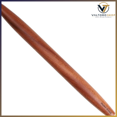 Teigroller Sapele Holz 40cm Nudelholz für Fondant Kuchen Gebäck Backen