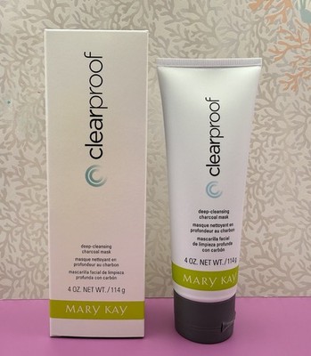 Mary Kay Clearproof Deep-Cleansing Charcoal Mask Full Size New In Box