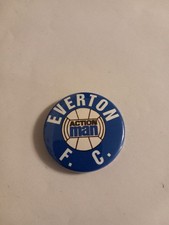 Vintage Action Man Football Badge 40th Anniversary Good Condition