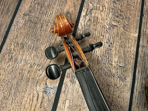 Antique Violin Eduard Reichert Dresden Tone Violin Style IV no 19 Dodd Bow Case - Picture 8 of 24