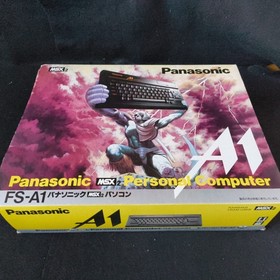Panasonic MSX2 FS-A1 MK2 Personal Computer, PSU and Box, Working, Japan-h1210-
