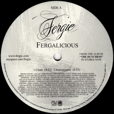 Fergie (2) - Fergalicious, 12'', (Vinyl)