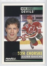 1991-92 Pinnacle French Tom Chorske #295 0a0