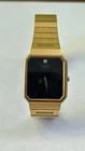 Vintage Seiko Men 5Y30-5B89 Formal Diamond Gold Tone Quartz Watch