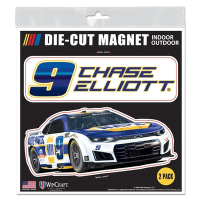 #ad Chase Elliott 2026 NAPA Die Cut 2 Pack Indoor Outdoor Magnets $9.89