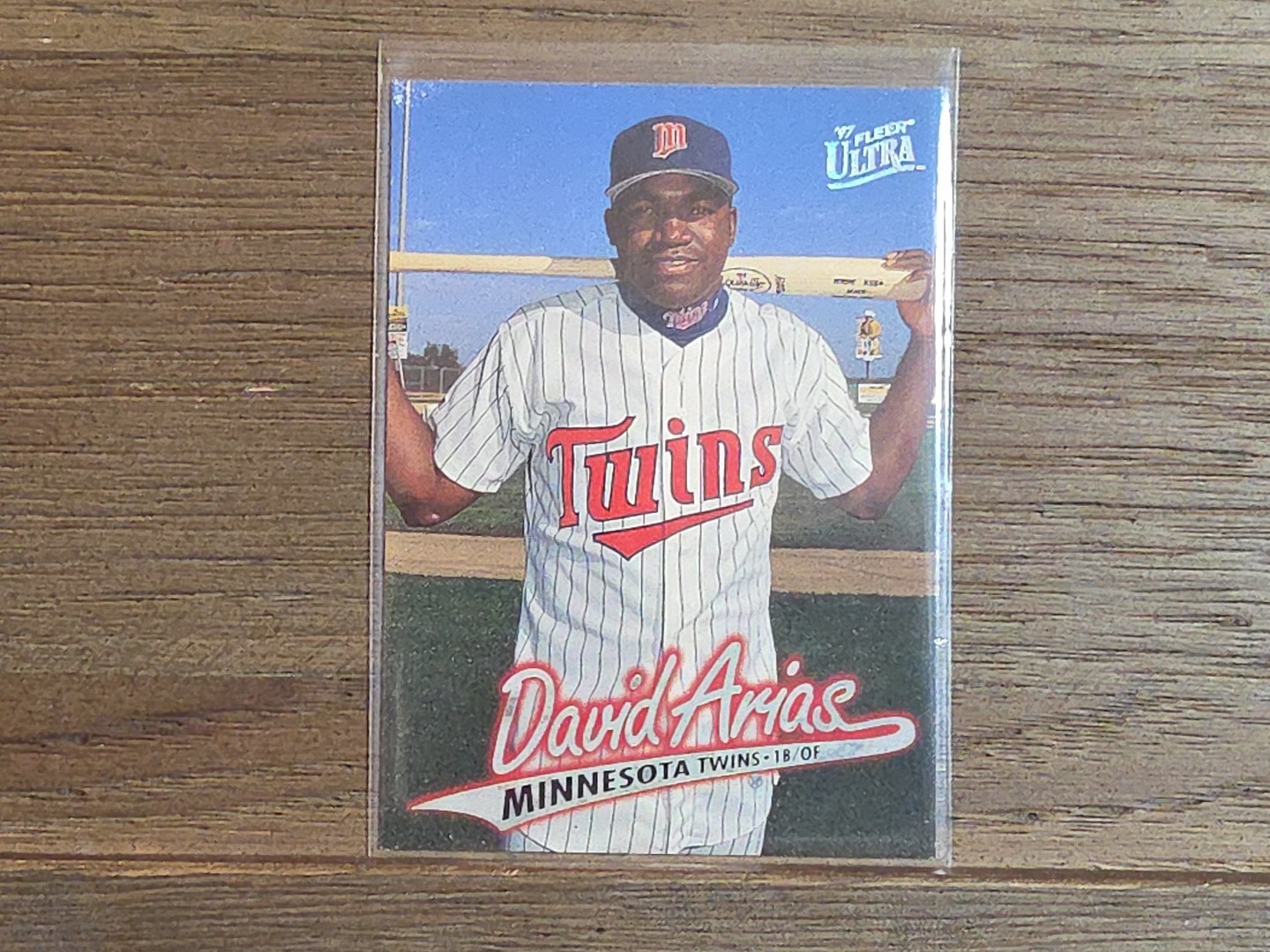 1997 Fleer Ultra - David Ortiz #518 David Arias on Card (RC)