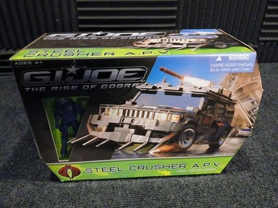 GI Joe Rise of Cobra STEEL CRUSHER A.P.V. with NITRO-VIPER v2 ROC MISB sealed