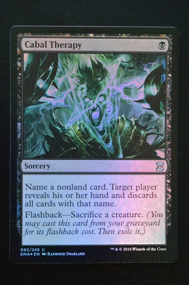 Cabal Therapy Magic: The Gathering Individual Trading Card Games