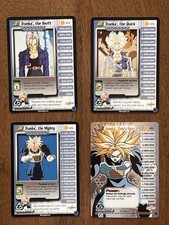 Trunks 1-3 HT Cell Saga DBZ CCG Score Personality Set Limited Edition NM