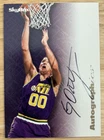 1996-97 Skybox Premium Autographics Greg Ostertag Auto Utah Jazz Autograph