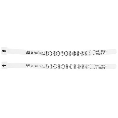  2 stücke Ring Gauge Multisizer Wirtschaftlich Finger Schmuck Sizer Gauge für