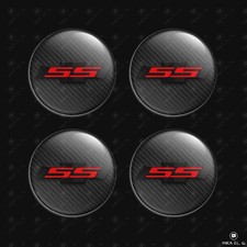 Chevrolet Camaro Ss Wheel Center Cap Decals 4pcs 3d Domed Resin Sticker Emblems