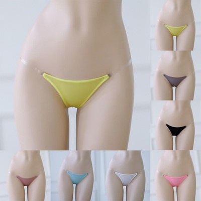 Damen transparentes Höschen Low Rise G String Tangas Dessous Unterwäsche sexy
