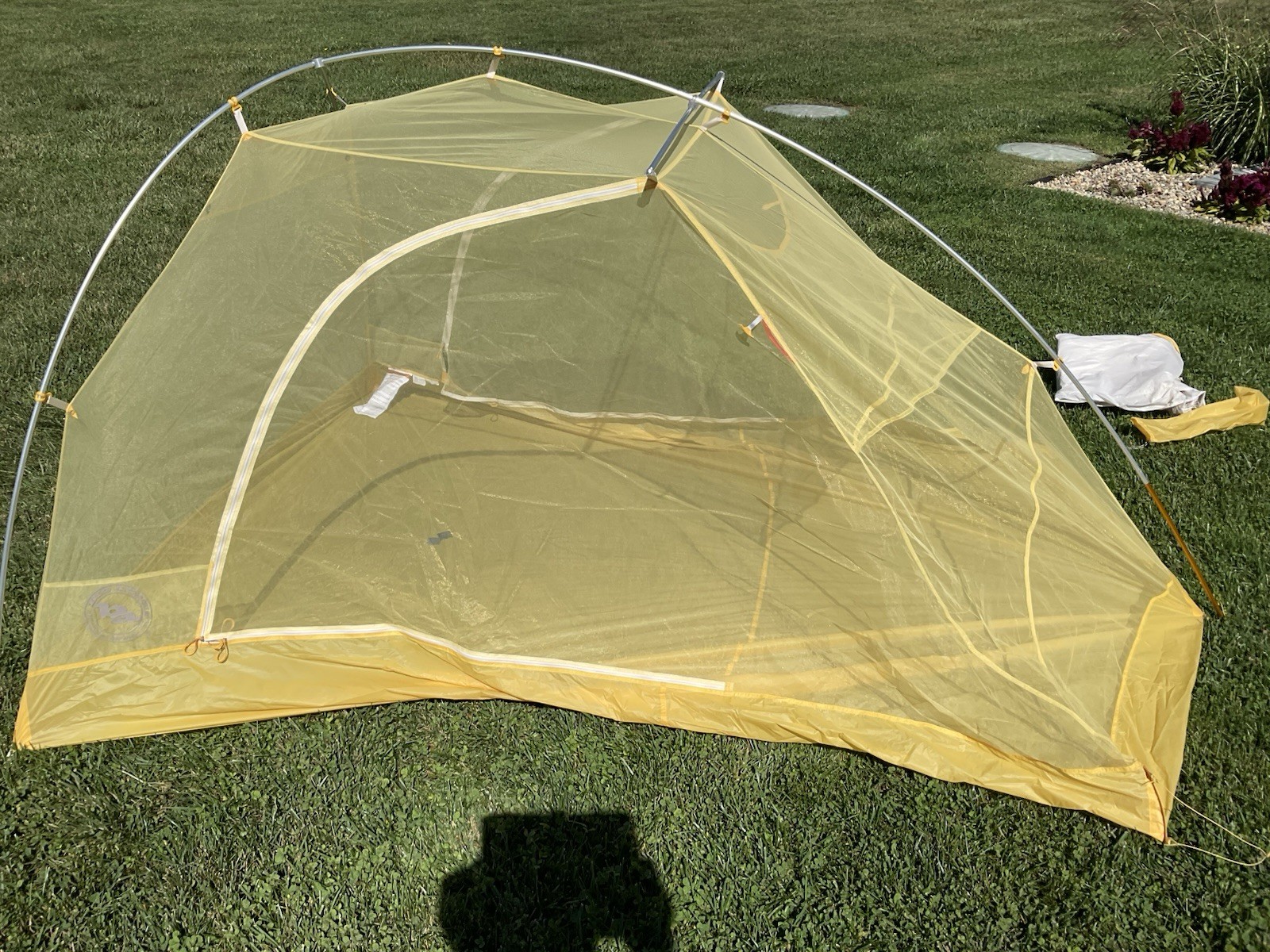 Big Agnes Tiger Wall UL3, 3 Person Ultra Light Tent - Yellow