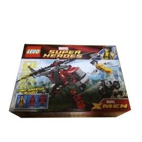 [3-5 Day Ship] LEGO Marvel: Wolverine's Chopper Showdown (6866)