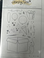 Honey Bee Stamps Dies Set Celebration Box