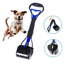 Non-Breakable Pet Dog Pooper Scooper With Handle Pooper Scooper Waste Pick US