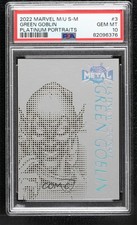 2022 Upper Deck Marvel Metal Universe Spider-Man Green Goblin PSA 10 GEM MT 0o54
