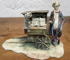 Organo girevole in ceramica Toni Moretto Lo Scricciolo con cane vintage raro ottime condizioni