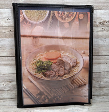 20PCS Restaurant Menu Cover 8.5 x 11.5 ", 4 Page 8 View Hotel Cafe Fold PVC NEW