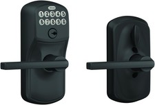 Schlage FE595-PLY-LAT Keypad Entry Lock - Black