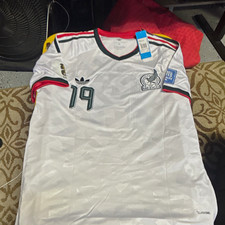 adidas Mexico National Team Soccer Jersey G. Mora #19 White Green Red size XL